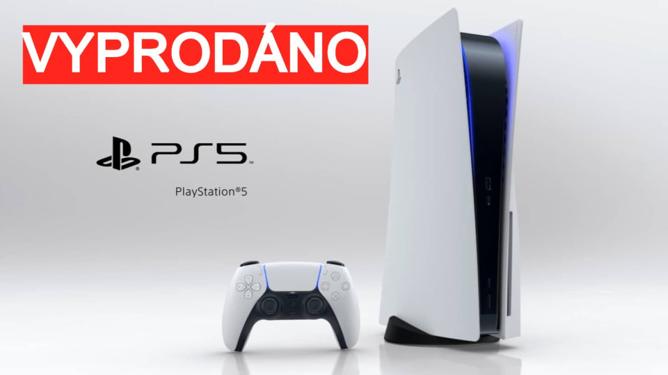 PlayStation 5 hlásí vyprodáno